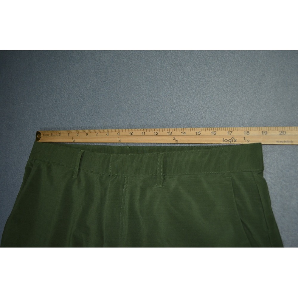 Fabletics Mens The Only Pants Olive Green Stretch Athletic Chino XL x 27" - Picture 6 of 12